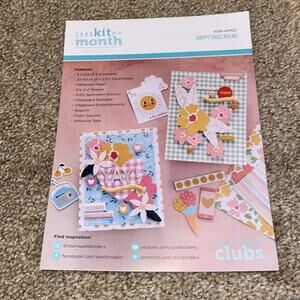 Spellbinders Card of the Month Kit: Happy Skies Ahead April 2023